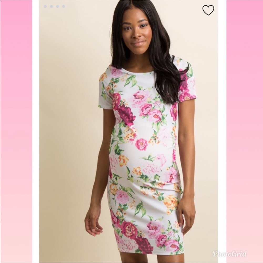 Floral Maternity Dress 💗